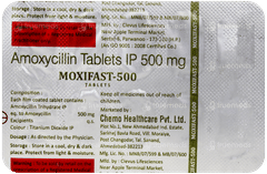 Moxifast 500 Tablet 10 Moxifast 500 Tablet 10